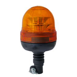 Lampeggiante a LED 12-24V base ad asta flessibile, 24 LED, 16W, IP67