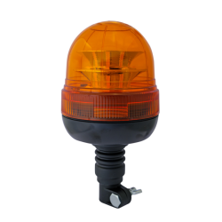 Lampeggiante a LED 12-24V base ad asta flessibile, 24 LED, 16W, IP67