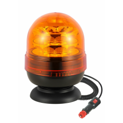 Lampeggiante a LED 12-24V base magnetica, 24 LED, 16W, IP68