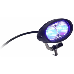 Faro lavoro ovale a LED luce blu 10-60V, 10W, 1000LM, 2 LED, carrello elevatore