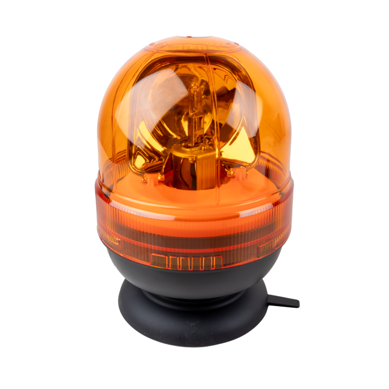 Girofaro alogeno 12V base magnetica, 55W, IP66