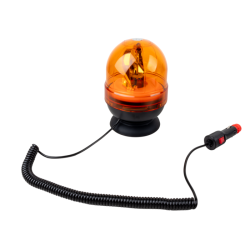 Girofaro alogeno 12V base magnetica, 55W, IP66