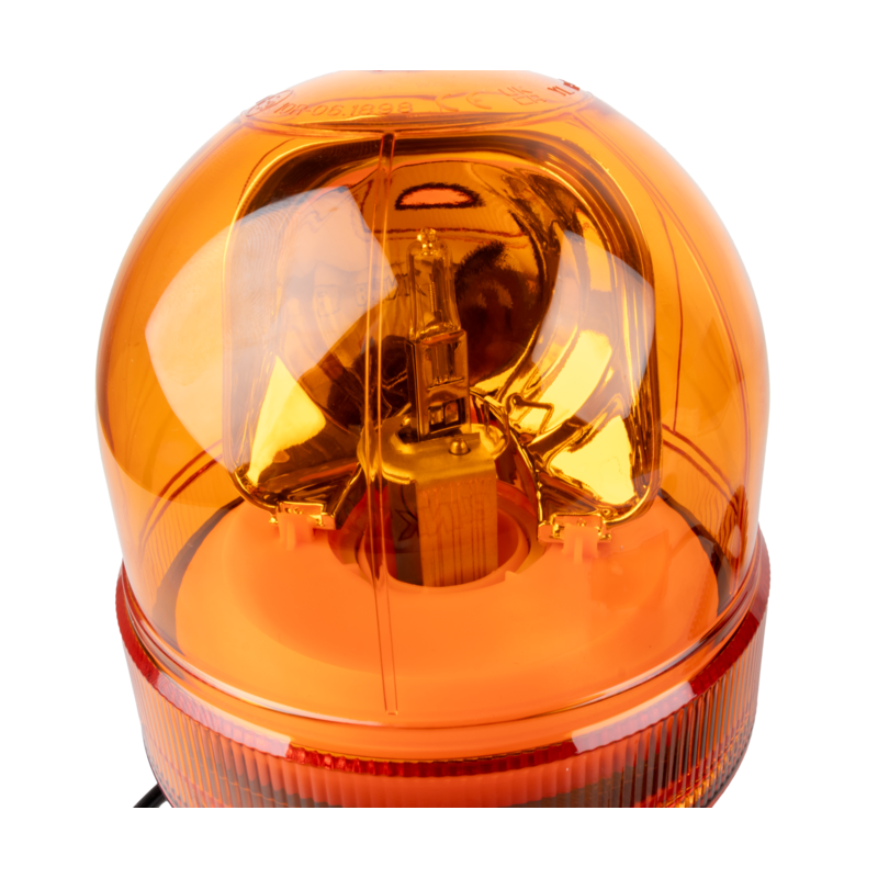 Girofaro alogeno 12V base magnetica, 55W, IP66