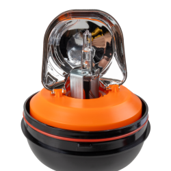 Girofaro alogeno 12V base ad asta flessibile, 55W, IP66