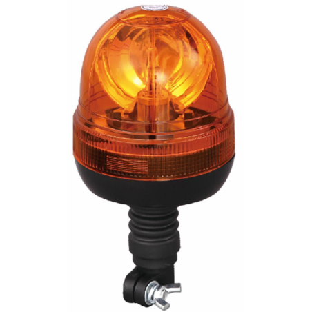 Girofaro alogeno 24V base ad asta flessibile, 55W, IP66