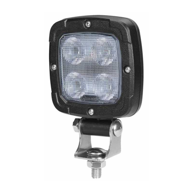 Faro lavoro quadrato a LED luce blu, 10-30V, 16W, 180LM, 4 LED, illuminazione base diserbo