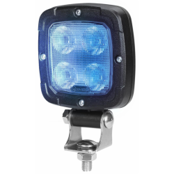 Faro lavoro quadrato a LED luce blu, 10-30V, 16W, 180LM, 4 LED, illuminazione base diserbo