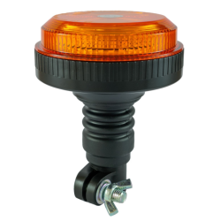 Lampeggiante a LED 12-24V, base ad asta flessibile, 30 LED, IP67