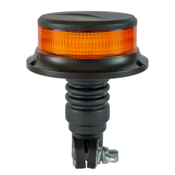 Lampeggiante a LED 12-24V, base ad asta flessibile, 18 LED, IP67