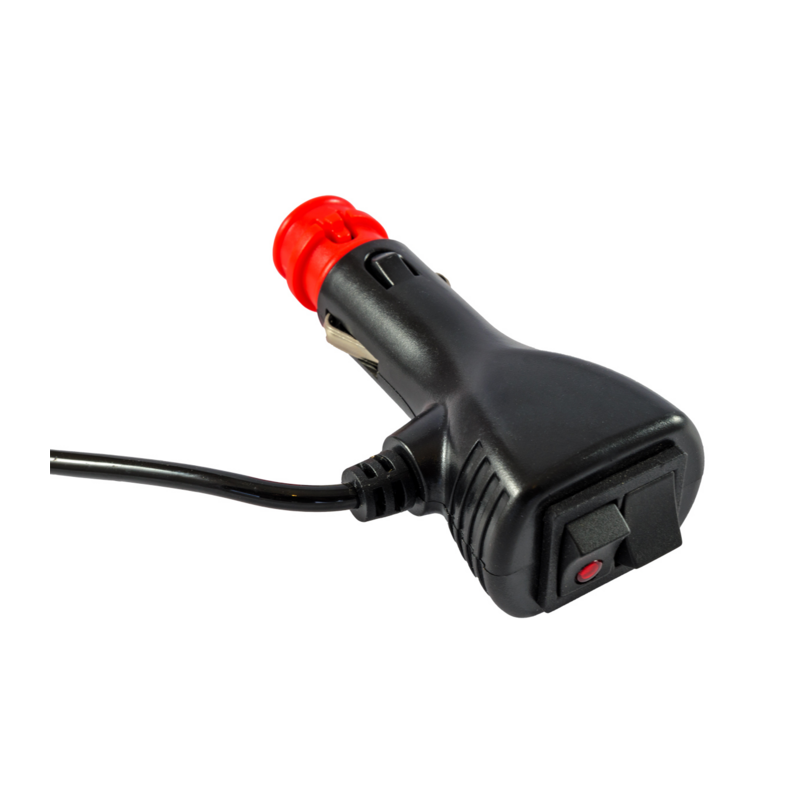 Lampeggiante con LED e calotta blu 12-24V, base magnetica, 18 LED, IP67.