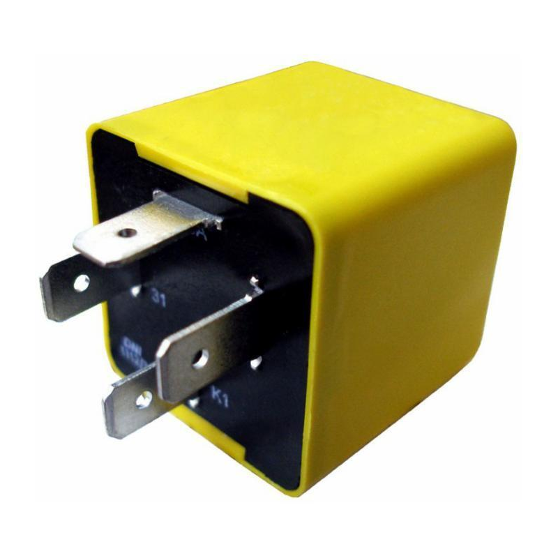 INTERMITTENZA LAMPEGGIANTE 12V 4  TERMINALI PER FANALI AL LED E PER FANALI ALOGENI