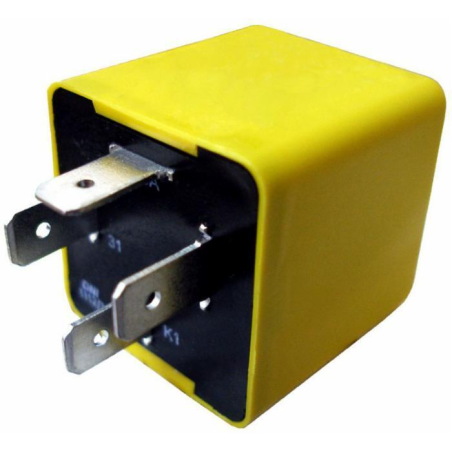 INTERMITTENZA LAMPEGGIANTE 12V 4  TERMINALI PER FANALI AL LED E PER FANALI ALOGENI