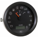 STRUMENTO ANALOGICO E DIGITALE CON 12 SPIE, STRUMENTO LIVELLO CARBURANTE E CONTAORE 9-30V