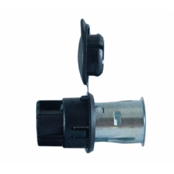 Presa bipolare 12V in alluminio per spinotto accendisigari