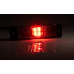 FANALE DI INGOMBRO A LED ROSSO 12-36V