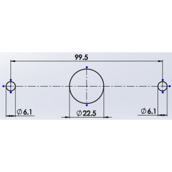 Interruttore isolante per batteria 12-24V, 250A