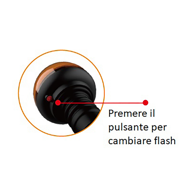 Lampeggiante a led 12-24V 15W