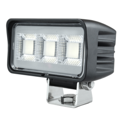 Faro lavoro LED 10-30V DC, 60W, 4620 LM. Fascio di luce ampio, 60 LED