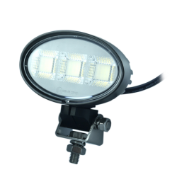 Faro lavoro LED 10-30V DC, 60W, 4620 LM. Fascio di luce ampio, 60 LED