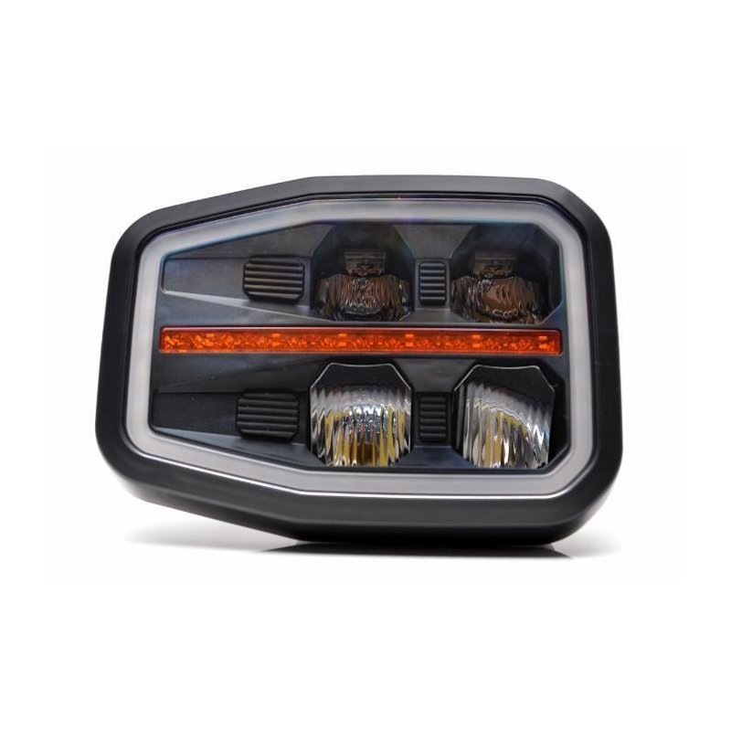 Fanale anteriore sx LED 12-24 V con freccia dinamica