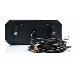 Fanale posteriore LED dx/sx 12-24V 235,6x40,4x103,6 mm con freccia dinamica