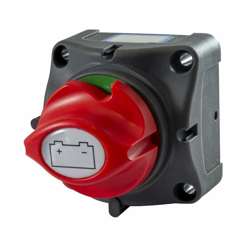 Interruttore stacca-batteria con maniglia rotativa
