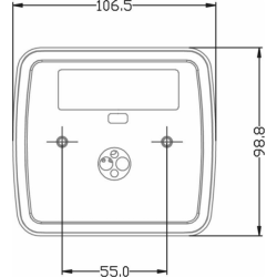 Fanale posteriore LED dx 12-24V, 106,5x35x98,8 mm