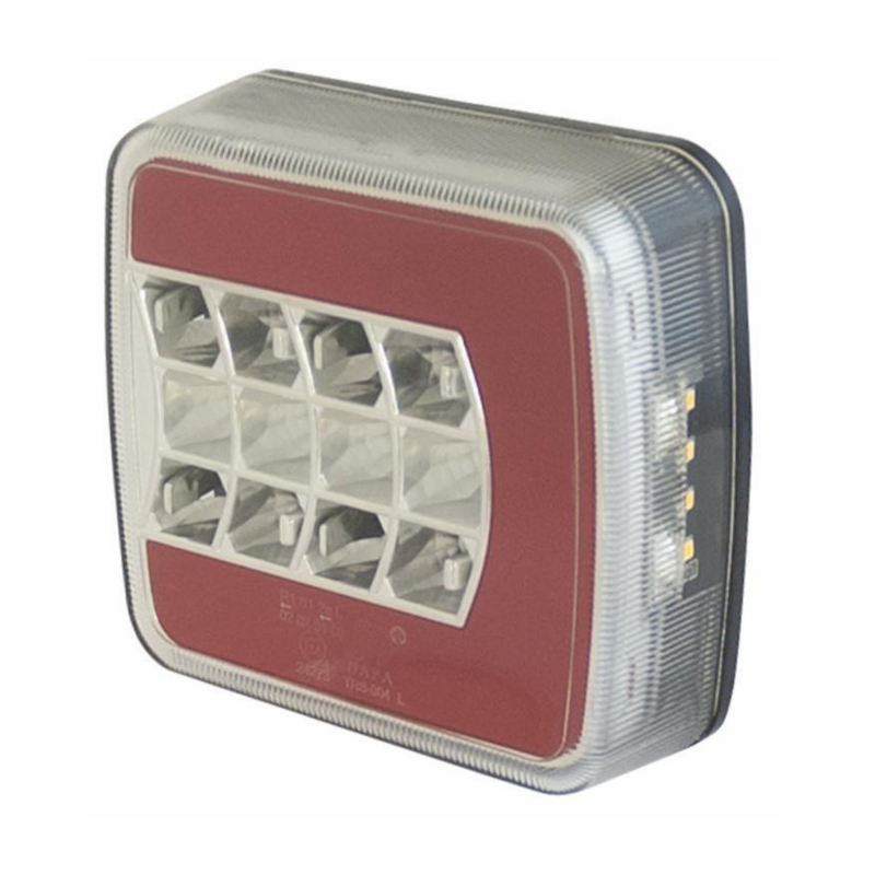Fanale posteriore LED sx 12-24V, 106,5x35x98,8 mm