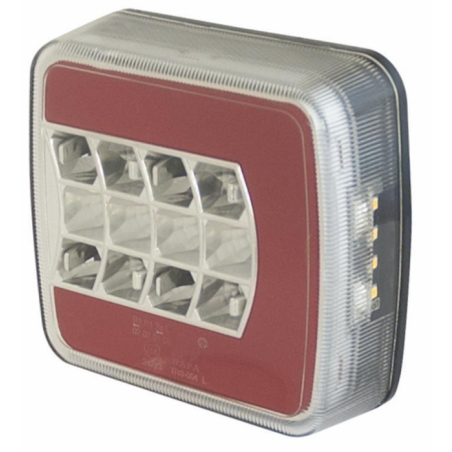 Fanale posteriore LED sx 12-24V, 106,5x35x98,8 mm