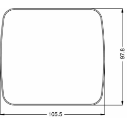 Fanale posteriore LED dx/sx 12-24V 118x64x100 mm