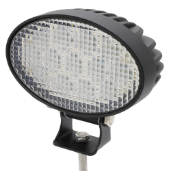 Faro lavoro led ovale 10-36V DC, 39W, 3120LM, 13 LED, raggio ampio/largo (90°)