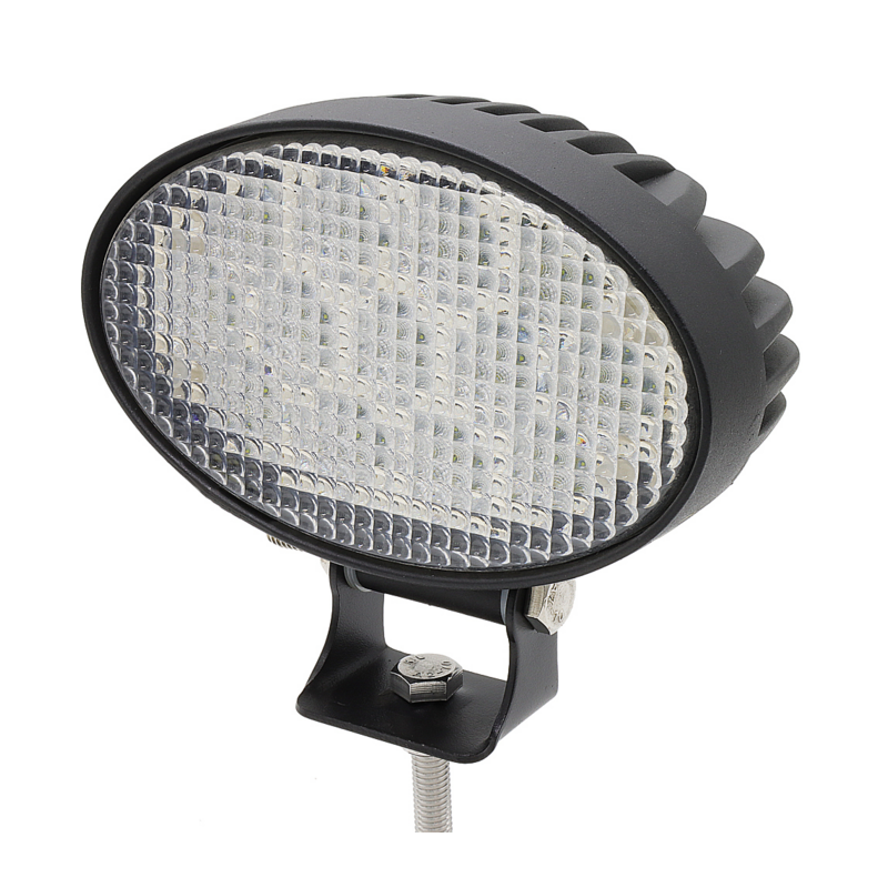 Faro lavoro led ovale 10-36V DC, 39W, 3120LM, 13 LED, raggio ampio/largo (90°)
