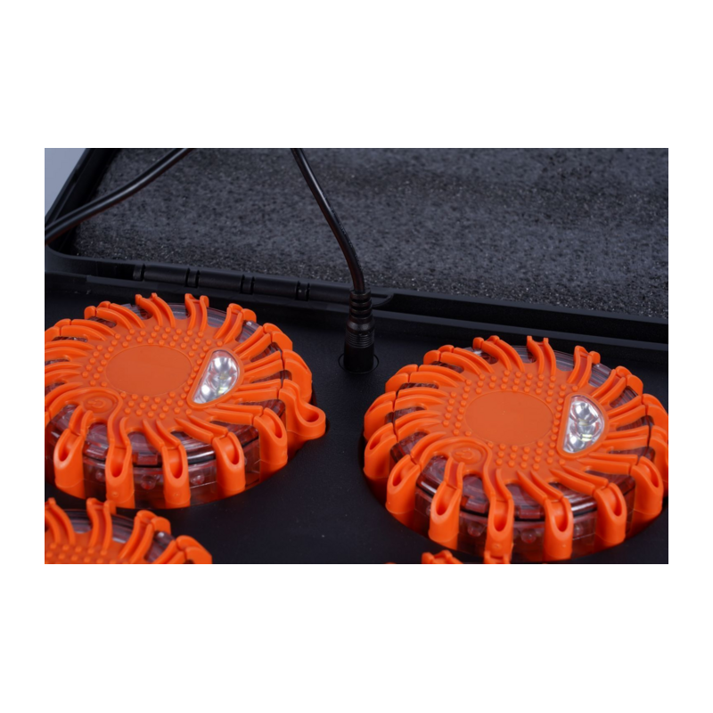 Set 6 luci di emergenza magnetici e appendibili a batteria ricaricabile