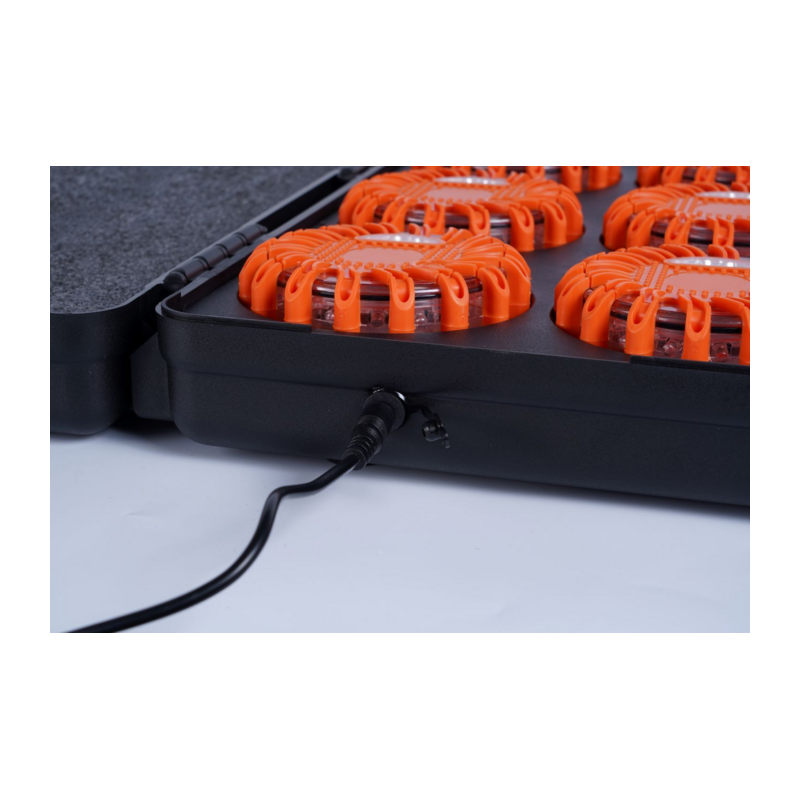 Set 6 luci di emergenza magnetici e appendibili a batteria ricaricabile