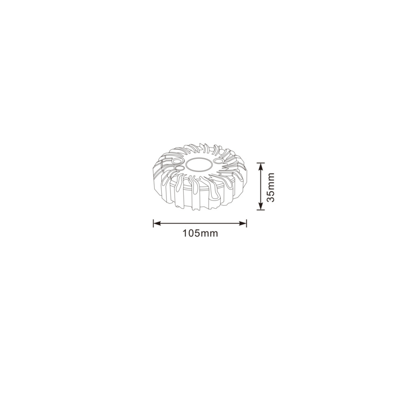 Luce LED di emergenza magnetico e appendibile per kit 68132