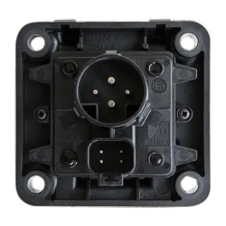 Presa 9 poli ISOBUS Active nera 12V in plastica