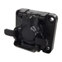 Presa 9 poli ISOBUS Active nera 12V in plastica
