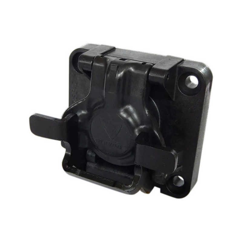 Presa 9 poli ISOBUS Passive grigia 12V in plastica