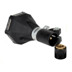 Lampeggiante a LED 12V, base ad asta flessibile, 36 LED, IP67.