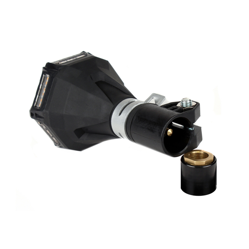 Lampeggiante a LED 12V, base ad asta flessibile, 36 LED, IP67.