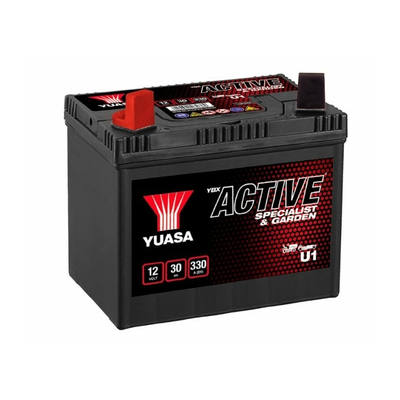 BATTERIA YUASA 12V 30AH 330A 194X126X183 SX