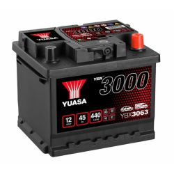 BATTERIA YUASA 12V 45AH 440A 207X175X175 DX