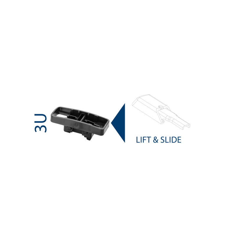 SPAZZOLA TERGICRISTALLI CLEANTECH A LAMA PIATTA 475 MM