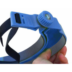 VISIERA PROTETTIVA COLORE AZZURRO CONFEZIONE SINGOLA