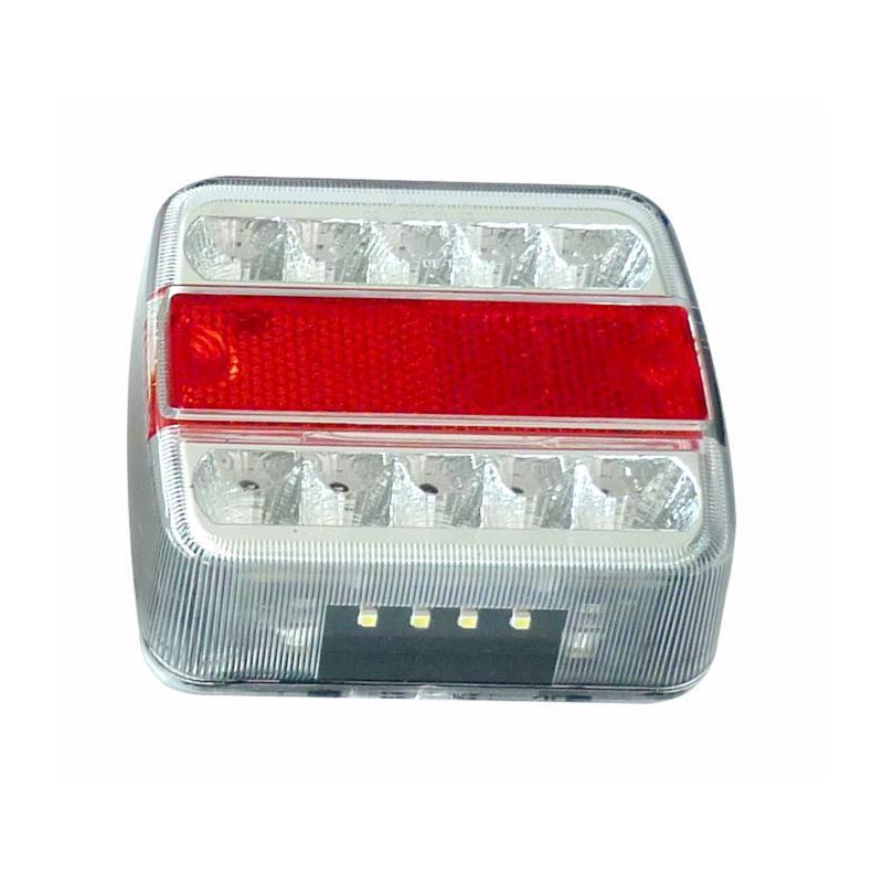 Fanale posteriore LED dx/sx 13,5V 105,6x36,4x 97,9 mm