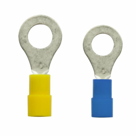 TERMINALE AD OCCHIELLO DOPPIA TENUTA BLU Ø 10 MM