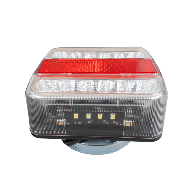 KIT LUCI POSTERIORI LED CON MAGNETE, CAVI 7,5 M + 2,5 M