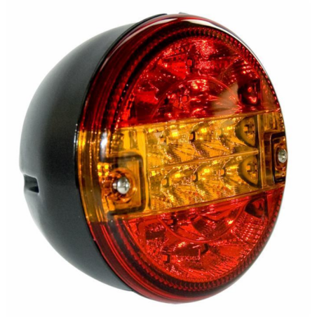Fanale posteriore LED dx/sx 12-24V Ø 140 mm.