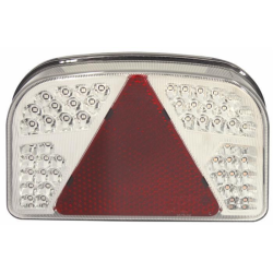 Fanale posteriore LED dx 12V 243,6x48x148,5 mm