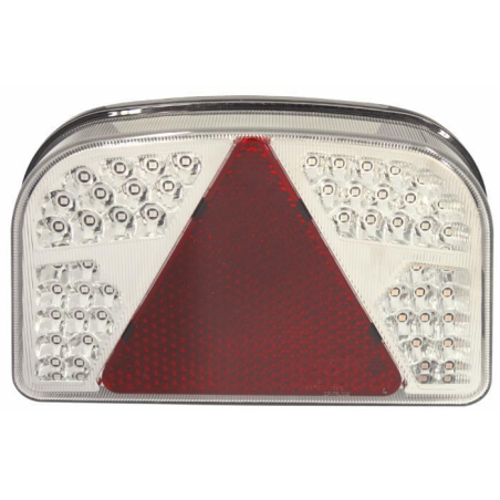 Fanale posteriore LED dx 12V 243,6x48x148,5 mm